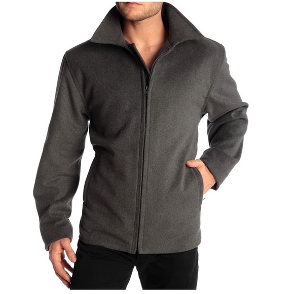 ALPINE Swiss Grant Wool Blend Zip Up Coat Size XXL - Picture 2 of 10